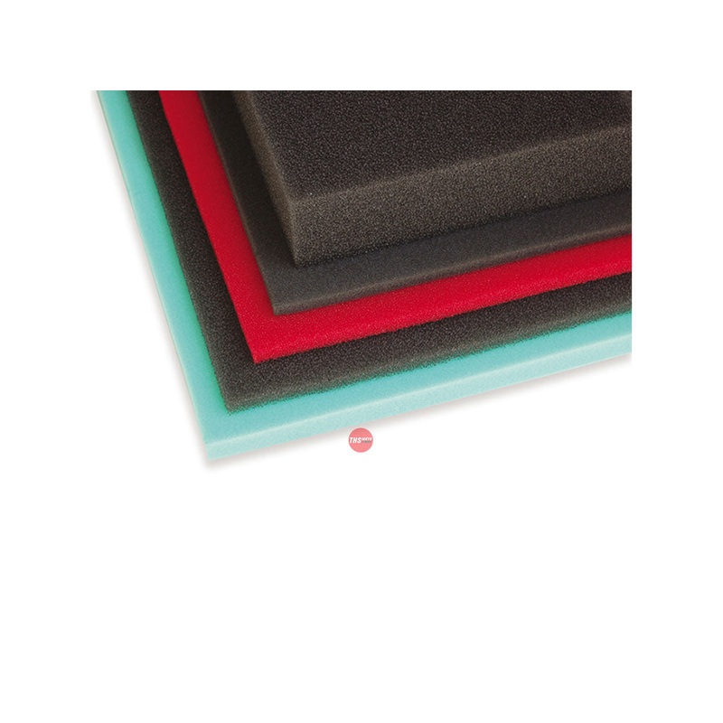 Uni 300x400x16mm universal foam sheets green 65 PPI Filte